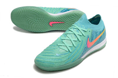 Nike Phantom GX 2 Elite IC Football Shoes - Jade/Pink/Orange