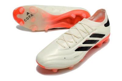 Adidas Copa Pure 2+ FG Football Boots - Beige/Black/Red