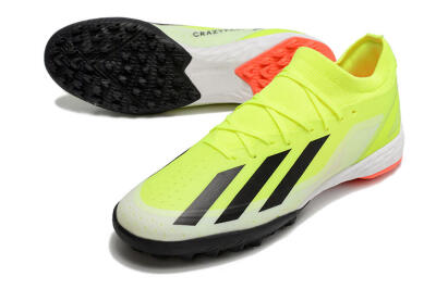 Adidas X Crazyfast.3 TF Football Shoes - Yellow/Black/Red