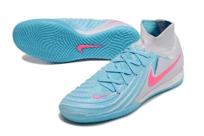 Nike Phantom Luna Elite NU IC Football Shoes - Blue/White/Pink