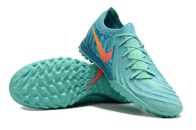Nike Phantom Luna Elite TF Football Shoes - Jade/Orange/Yellow