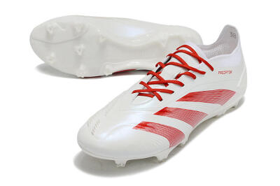 Adidas Predator Elite FG Football Boots - White/Red