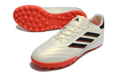 Adidas Copa Pure.3 TF Football Shoes - White/Black/Red