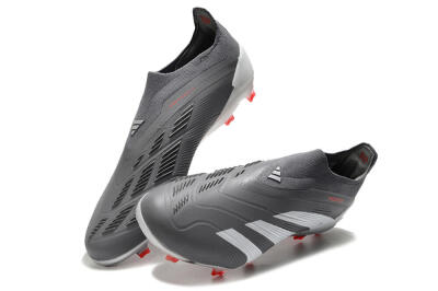 Adidas Predator Accuracy+ FG Football Boots - Brown/Silver/Red