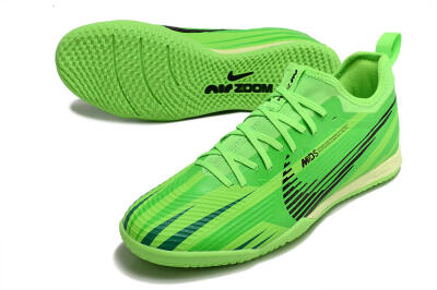 Nike Air Zoom Mercurial Vapor 15 Pro IC Football Shoes - Green/Black/Yellow