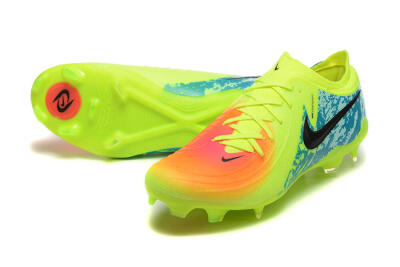 Nike Phantom Luna Elite NU FG Football Boots - Yellow/Blue/Orange/Black
