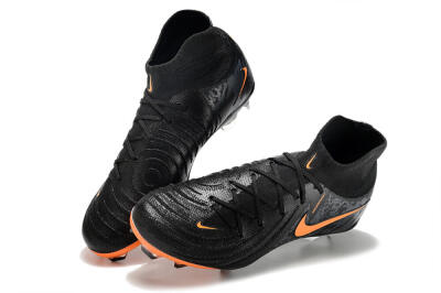 Nike Phantom Luna Elite FG Football Boots - Black/Silver/Orange