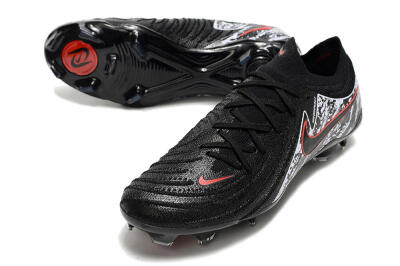 Nike Phantom Luna Elite NU FG Football Boots - Black/Red/White