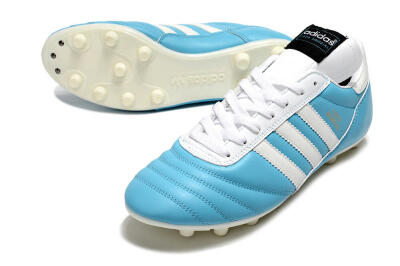 Adidas Copa Mundial FG Football Boots - Blue/White/Gold