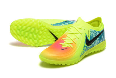 Nike Phantom GX 2 Elite TF Football Shoes - Yellow/Green/Black