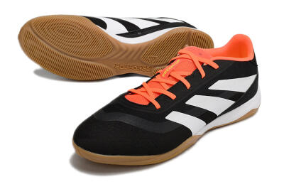 Adidas Predator 24 Elite IC Football Shoes - Black/White/Red