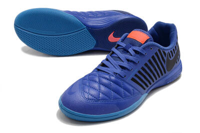 Nike Lunar Gato 2 IC Football Shoes - Blue/Black/Pink