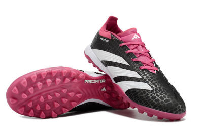Adidas Predator 24 Elite TF Football Shoes - Black/Red/White
