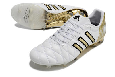 Adidas AdiPure 11Pro X PD25 Trx FG Football Boots - White/Gold/Black