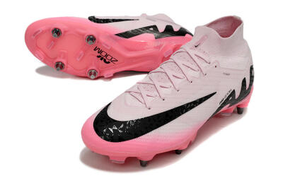 Nike Air Zoom Mercurial Superfly 9 Elite SG Football Boots - Pink/Black