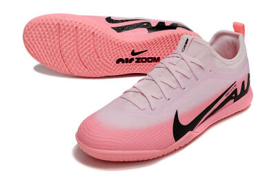 Nike Air Zoom Mercurial Vapor 15 Pro IC Football Shoes - Pink/Black