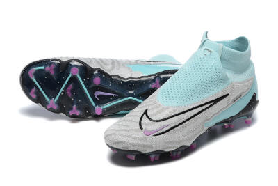 Nike Phantom GX DF Elite FG Football Boots - Grey/Green/Black