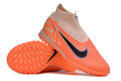 Nike Phantom GX Elite DF Link TF Football Shoes - Pink/Black/Purple
