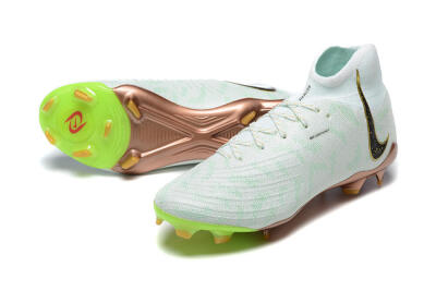 Nike Phantom Luna Elite United Golden Pack FG Football Boots - Jade/Black/Gold