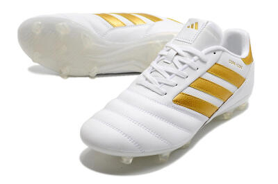 Adidas Copa Mundial.1 FG Football Boots - White/Gold