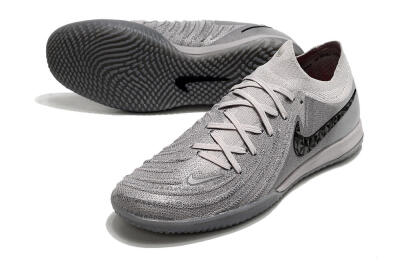 Nike Phantom GX 2 Elite IC Football Shoes - Grey/Black