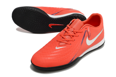 Nike Phantom GX 2 Acad LV8 IC Football Shoes - Red/Silver/White/Black