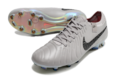 Nike Tiempo Legend 10 Elite FG Football Boots - Grey/Black/Gold