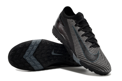 Nike Air Zoom Mercurial Vapor 16 Elite TF Football Shoes - Silver/Black/Blue