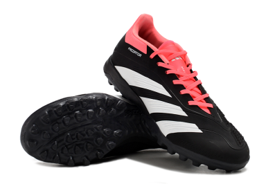 Adidas Predator 24 Elite TF Football Shoes - Black/White/Red