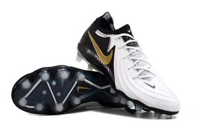 Nike Phantom Luna Elite AG Football Boots - White/Black/Gold