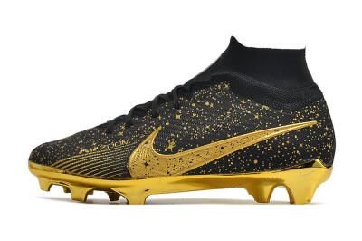 Nike Air Zoom Mercurial Superfly 9 Elite FG Football Boots - White/Gold/Silver