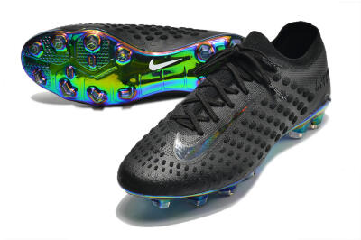 Nike Phantom Ultra Venom FG Football Boots - Black/Black