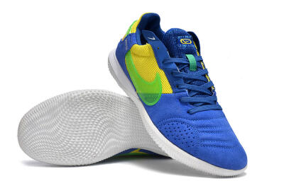 Nike Street Gato IC Football Shoes - Blue/Yellow/White