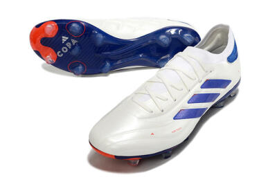 Adidas Copa Pure 2+ FG Football Boots - White/Blue/Red