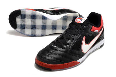 Supre x Nike SB Gato IC Football Shoes - Black/White/Red