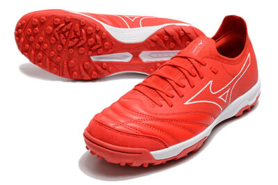 Mizuno Morelia Neo Sala β TF Football Shoes - Red/White