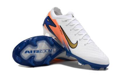 Nike Air Zoom Mercurial Vapor 16 Elite FG Football Boots - White/Yellow/Orange/Blue