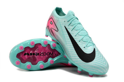 Nike Air Zoom Mercurial Vapor 16 Elite AG Football Boots - Green/Pink/Black