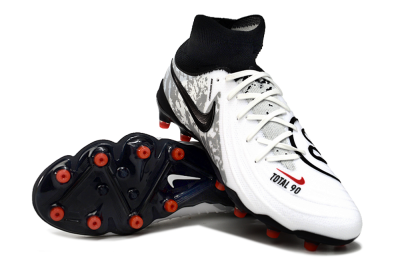 Nike Phantom Luna Elite Total 90 AG Football Boots - White/Black/Orange