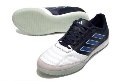 Adidas Top Sala Competition IC Football Shoes - White/Black/Blue