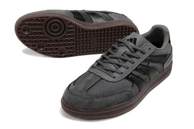 Adidas Predator 24 League Low IC Football Shoes - Grey/Black/Brown