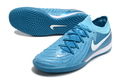 Nike Phantom GX 2 Elite IC Football Shoes - Blue Fury/White