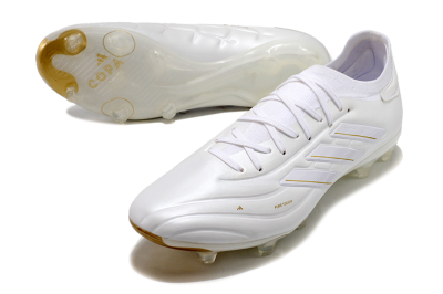 Adidas Copa Pure 2 FG Football Boots - White/Gold