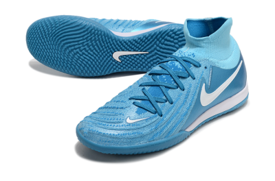 Nike Phantom Luna Elite NU IC Football Shoes - Blue Fury/White