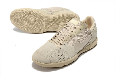 Nike Street Gato IC Football Shoes - Beige/Beige
