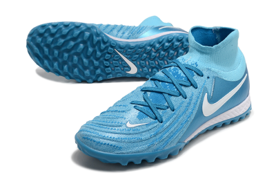 Nike Phantom Luna Elite TF Football Shoes - Jade/White/Blue