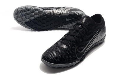 Nike Air Zoom Mercurial Vapor 13 Elite TF Football Shoes - Black/Silver/Grey