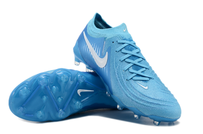 Nike Phantom GX 2 Elite AG Football Boots - Blue Fury/White