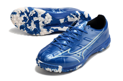 Mizuno Monarcida Alpha TF Football Shoes - Blue/White/Yellow