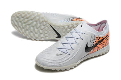 Nike Phantom GX 2 Elite TF Football Shoes - Grey/Black/Leopard